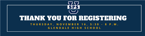 Thanks for registering